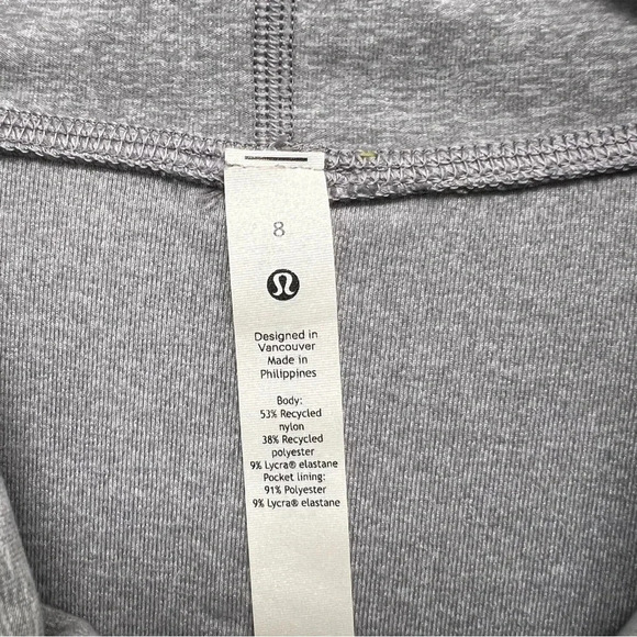 Lululemon Ready to Rulu Pullover Heathered Raceway Grey Sweatshirt Athleisure 8 - Picture 11 of 13